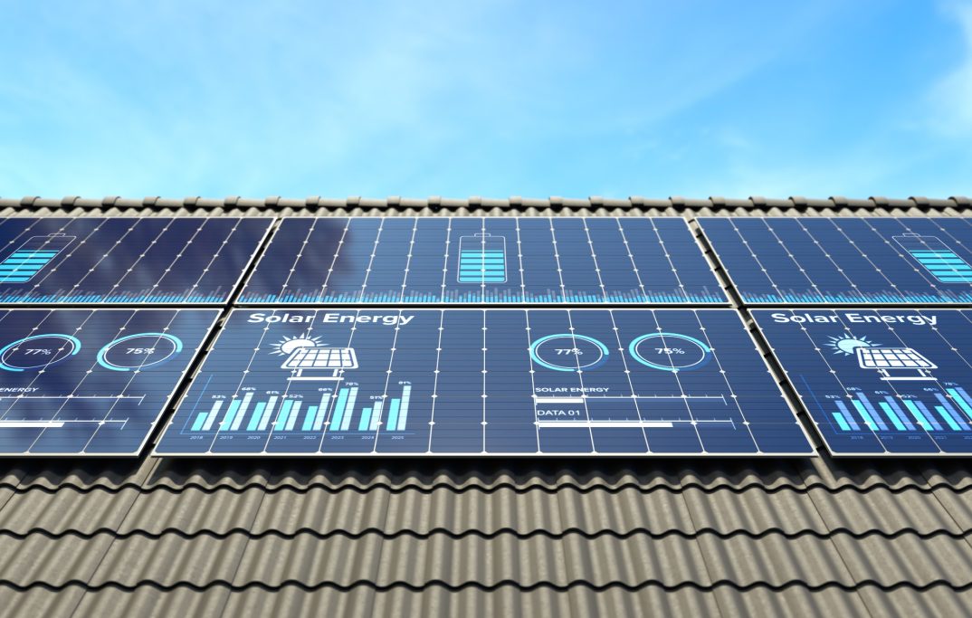 Photovoltaikanlage auf Einfamilienhaus in Sonsbeck
